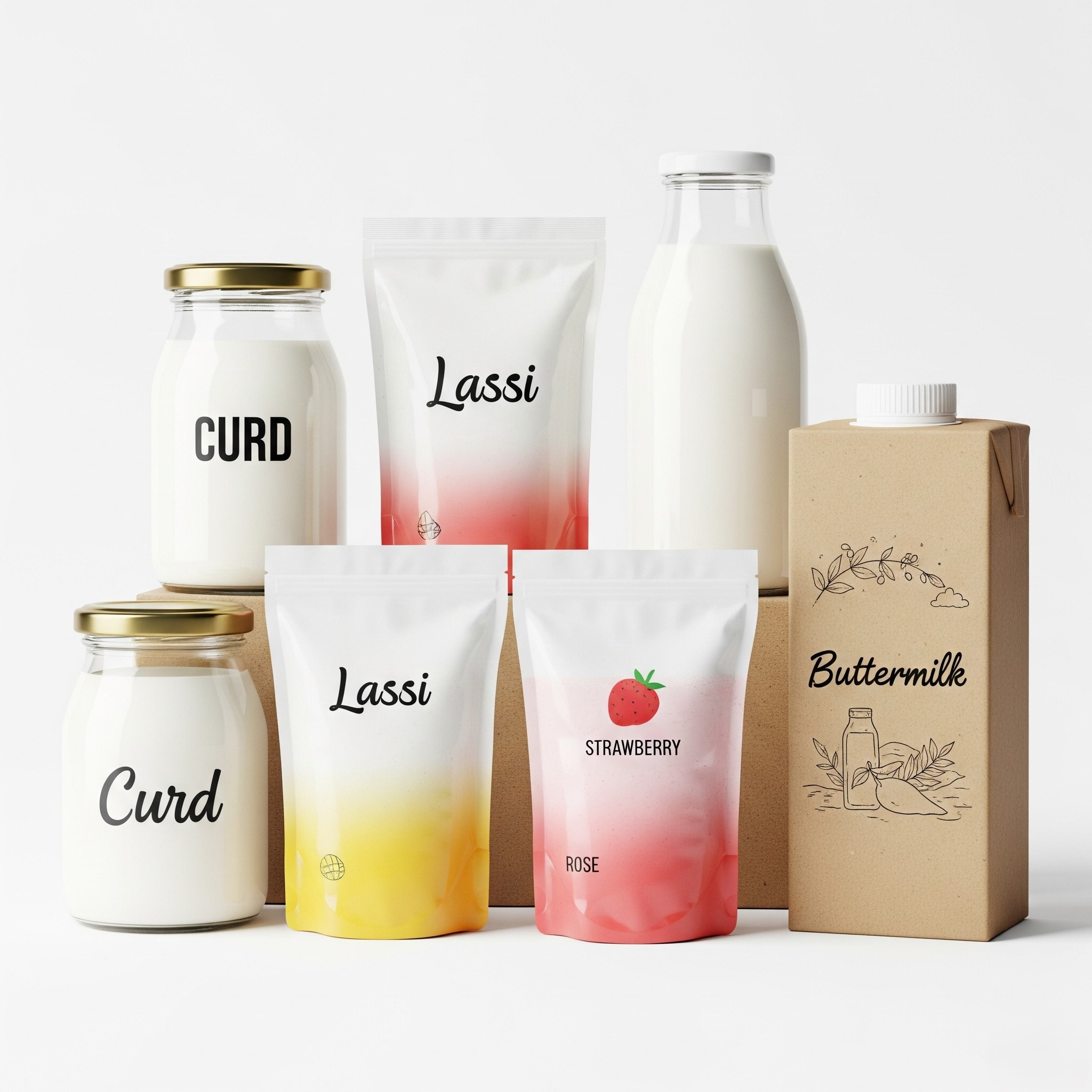 Curd and Lassi